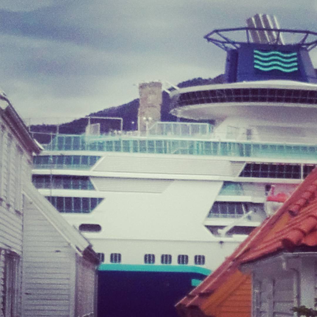 Climbing is now a sport on cruise ships...