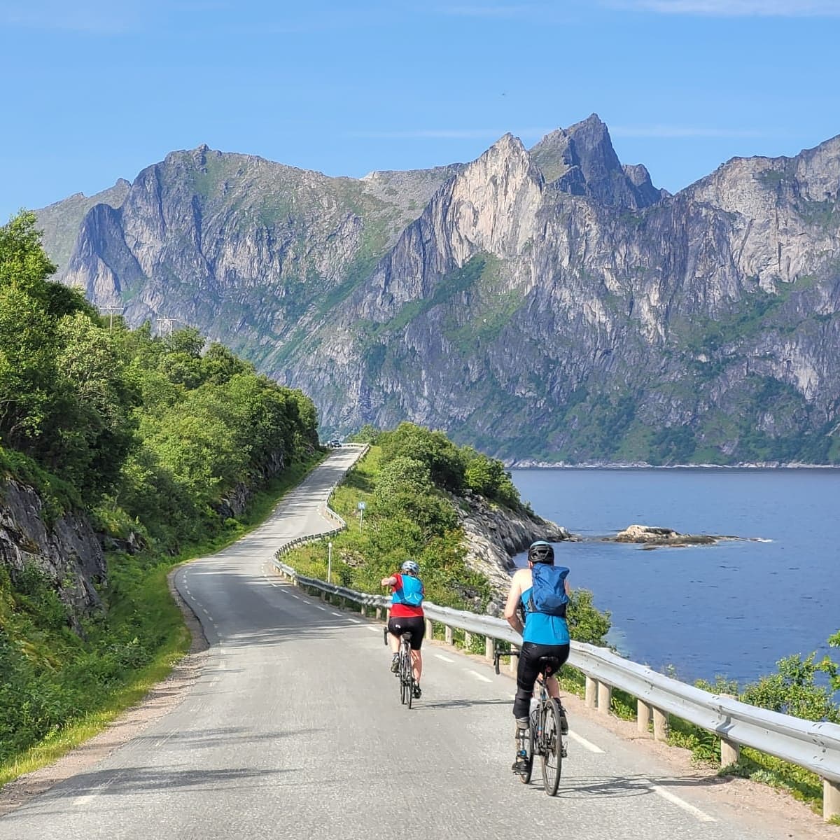 The only two dry days we had on our North Norway roadtrip this year were spent
