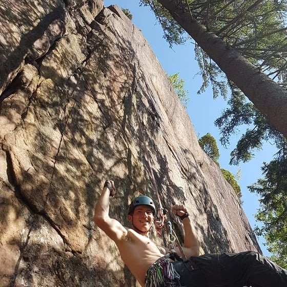 Magic times in #bohuslän training new crack sizes and overhangs, getting