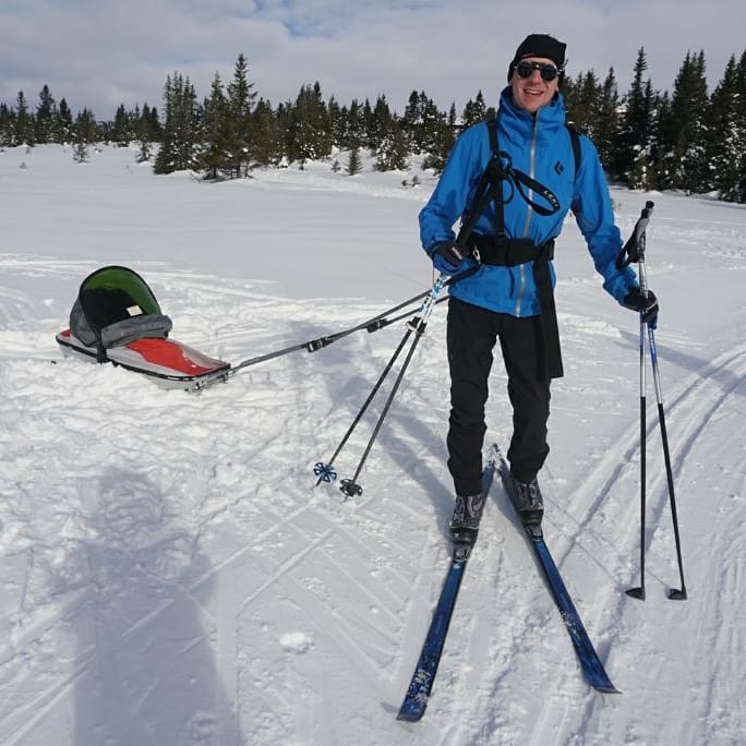 Proud uncle and workhorse #nordseter #fjellpulken #taxiforhismajesty #bestdayoftheyear?