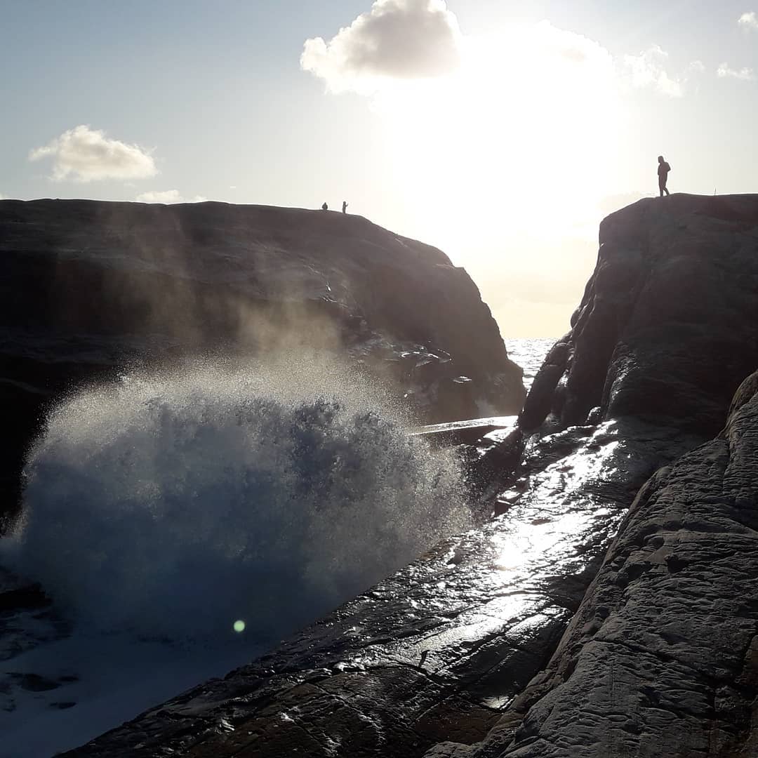 We all get to feel nature's power these days.